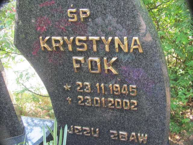 Stanisław Fok 1942 Twardogóra - Grobonet - Wyszukiwarka osób pochowanych