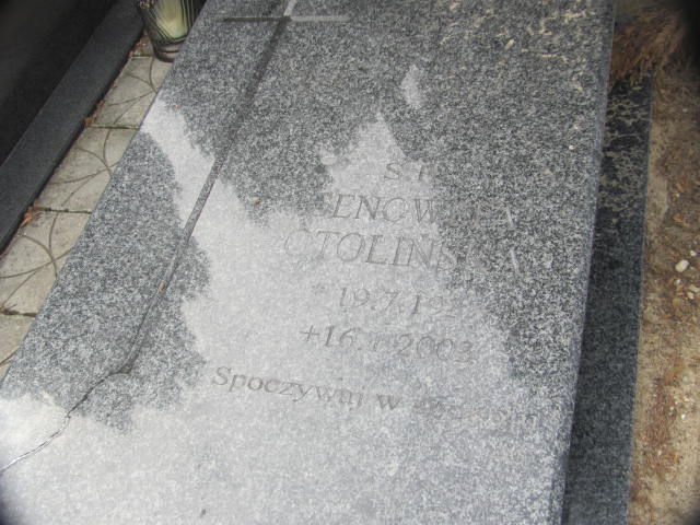 Genowefa Otolińska 1938 Twardogóra - Grobonet - Wyszukiwarka osób pochowanych