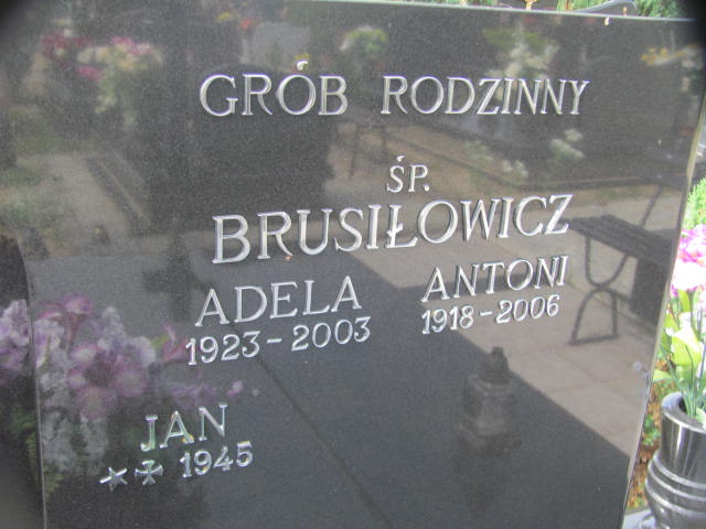 Jan Brusiłowicz 1945 Twardogóra - Grobonet - Wyszukiwarka osób pochowanych