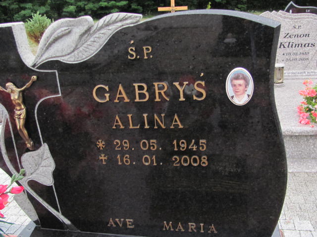 Alina Gabryś 1945 Twardogóra - Grobonet - Wyszukiwarka osób pochowanych