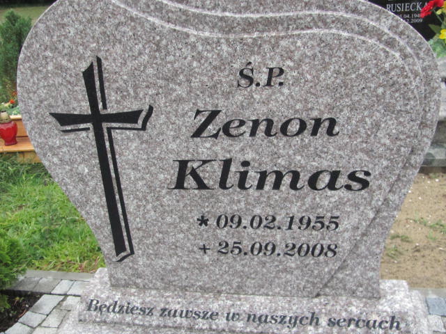 Zenon Klimas 1955 Twardogóra - Grobonet - Wyszukiwarka osób pochowanych